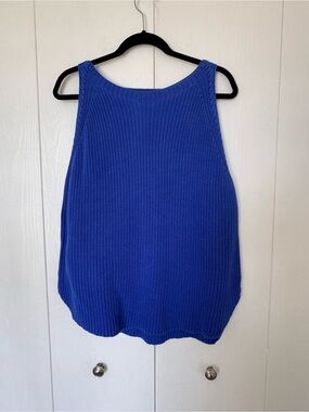 Loft Women’s Classic Knit Tank Top - Royal Blue